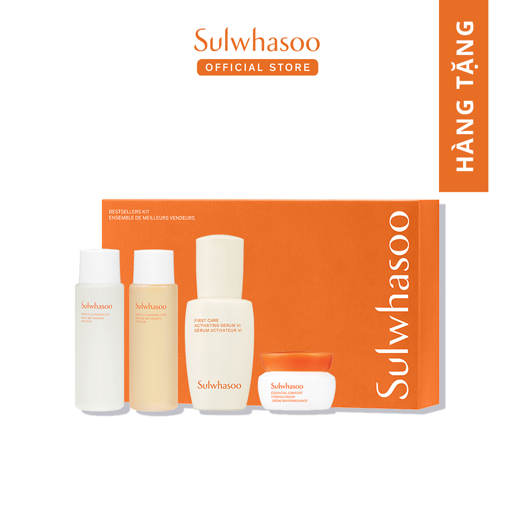 [HB Gift] Bộ 4 sản phẩm chăm da bán chạy 2023 - Sulwhasoo Best Seller Kit 2023