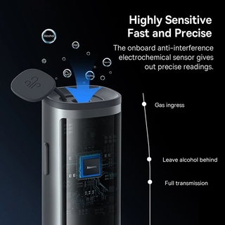 Máy đo nồng độ cồn Baseus SafeJourney Pro màn hình LED