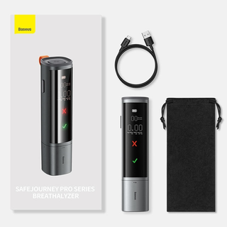 Máy đo nồng độ cồn Baseus SafeJourney Pro màn hình LED