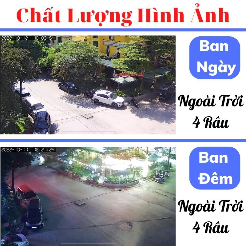 Camera Yoosee Ngoài Trời 2 Mắt PTZ 36Led,Quan Sát Rộng, Xoay 360 Độ, Ban Đêm Có Màu-Camera Ngoài Trời Yoosee 4 Râu 48Led