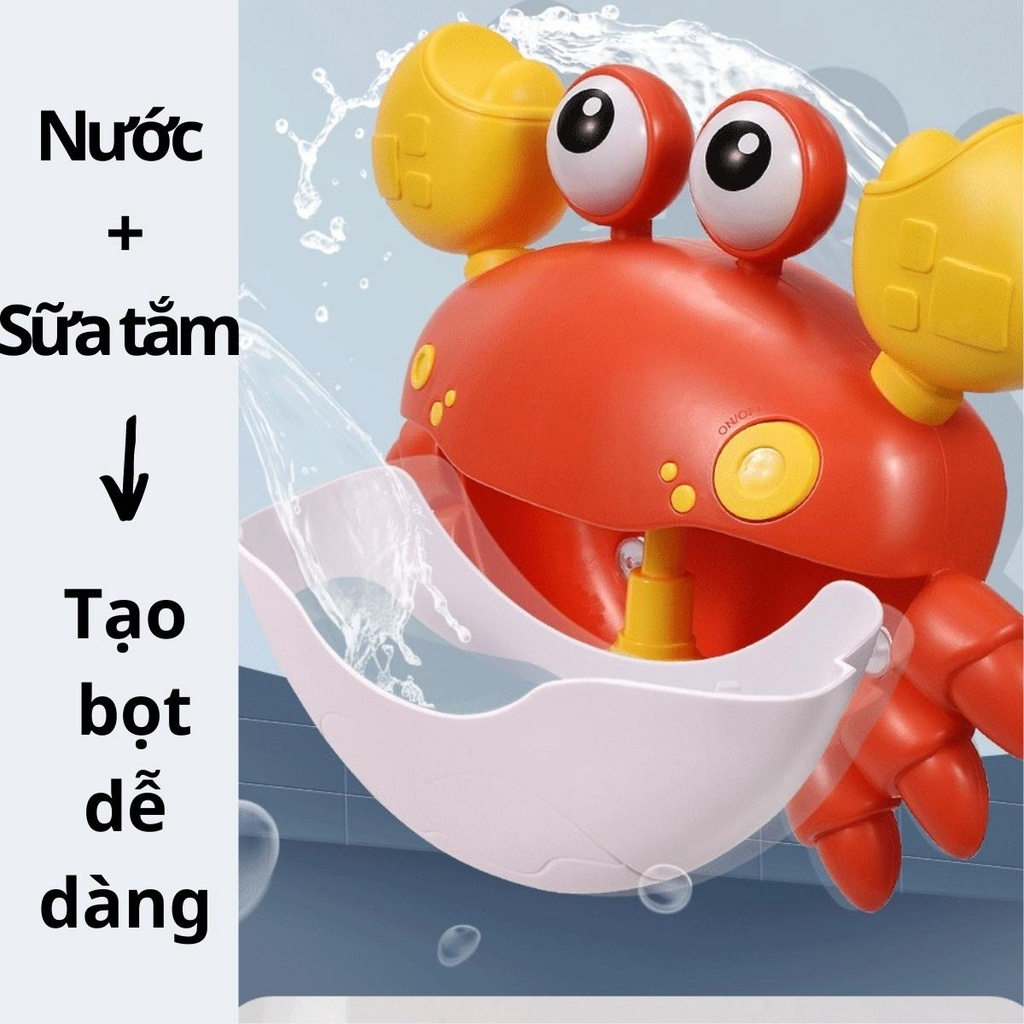 Đồ Chơi Cua Tạo Bọt - Đồ Chơi Nhà Tắm