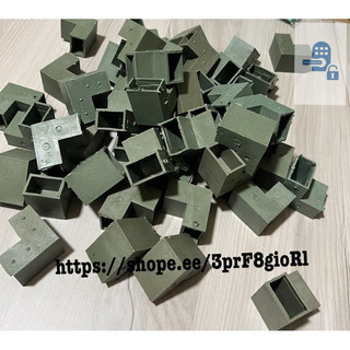 Ke mủ tủ nhôm - ke nhựa 25x50