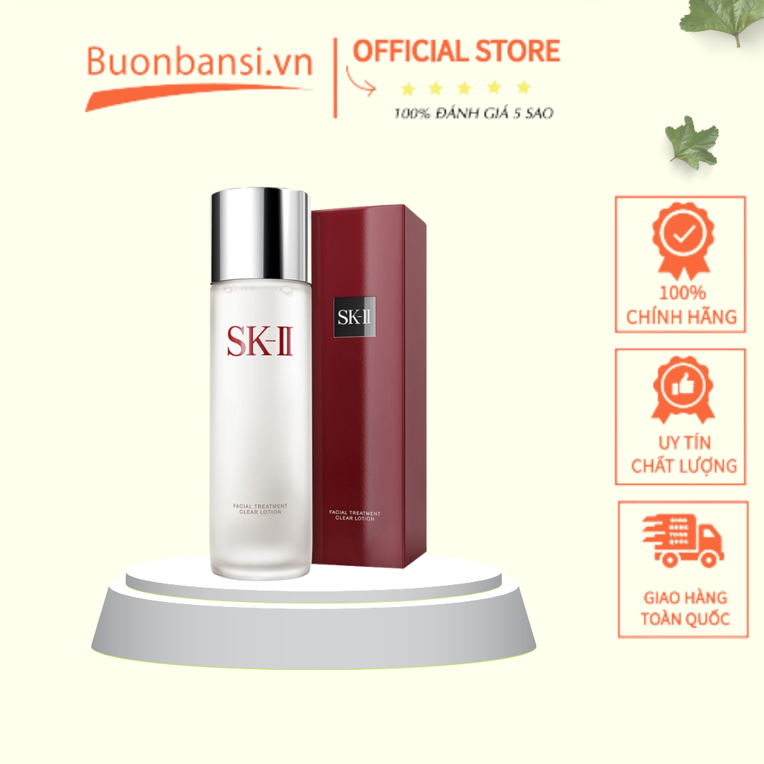 Nước Hoa Hồng SK-II Facial Treatment Clear Lotion 230ml Cân Bằng Dầu, Cấp Ẩm, Ngăn Ngừa Lão Hoá