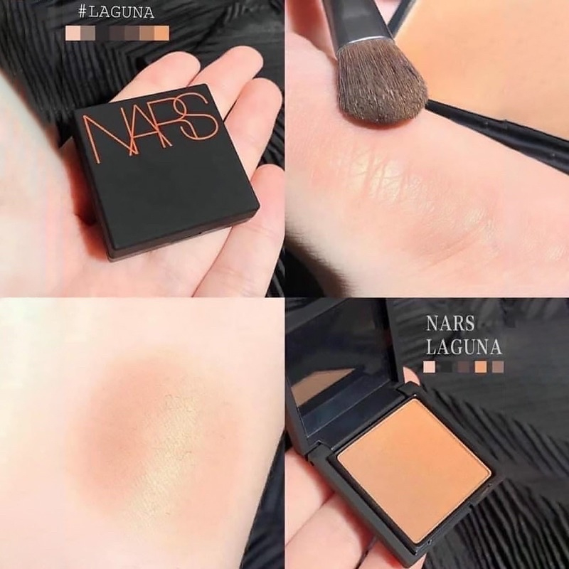 Phấn tạo khối makeup Nars Bronzing Powder Poudre Bronzante màu Laguna 1.2g mini travel size có sẵn