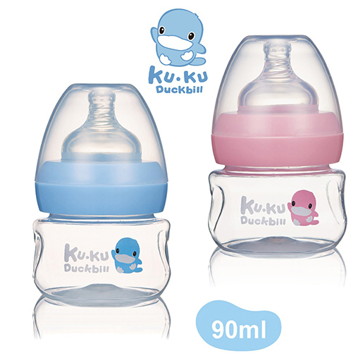 BÌNH SỮA CỔ RỘNG NHỰA PP KUKU KU5934 - 90ML
