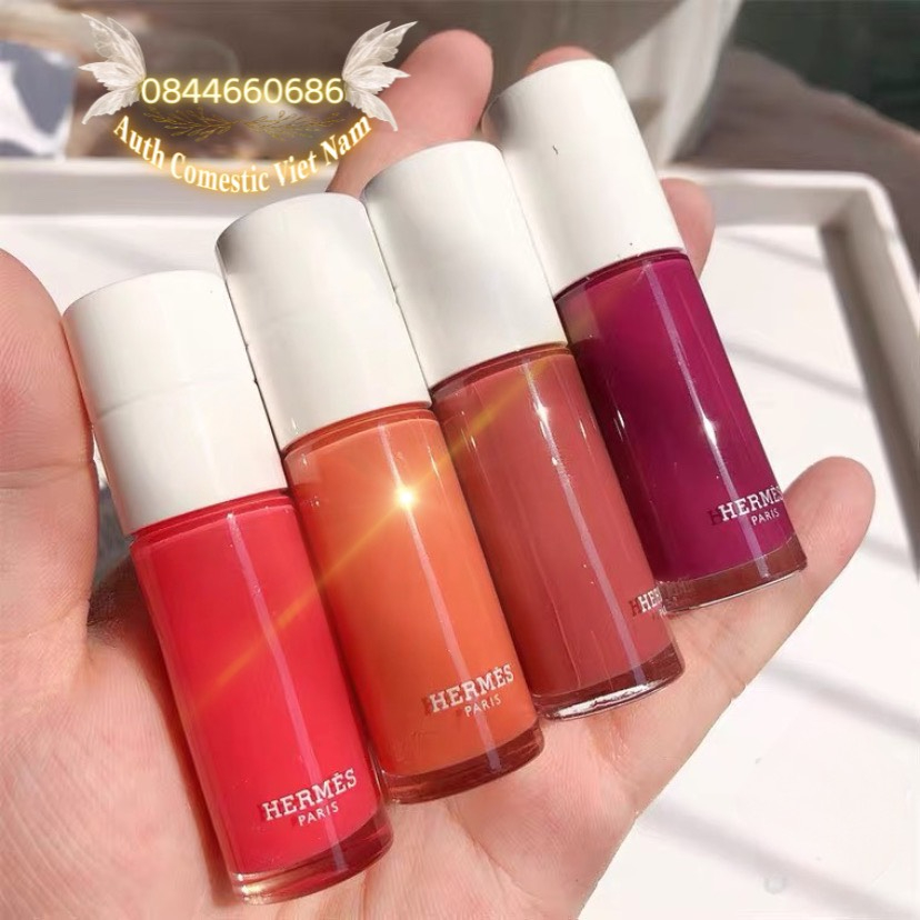Son dưỡng Hermes 𝐇𝐞𝐫𝐦𝐞𝐬𝐢𝐬𝐭𝐢𝐛𝐥𝐞 𝐈𝐧𝐟𝐮𝐬𝐞𝐝 𝐋𝐢𝐩 𝐂𝐚𝐫𝐞 𝐎𝐢𝐥 - Son Kem Hermes 1,2,3,4,5