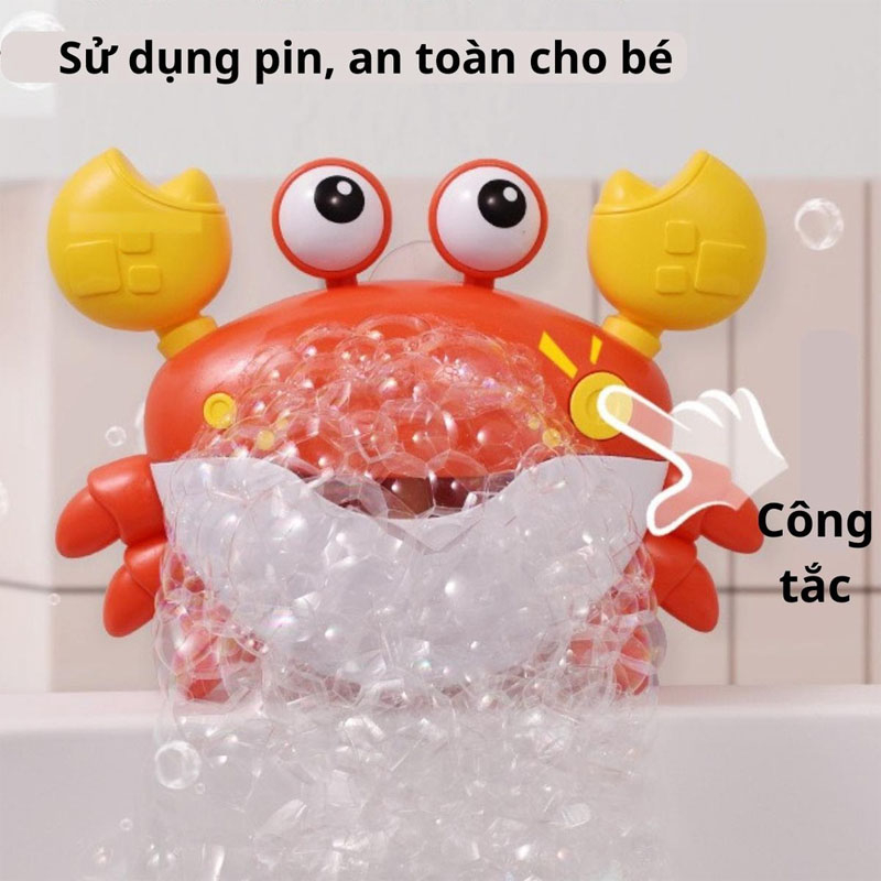 Đồ Chơi Cua Tạo Bọt - Đồ Chơi Nhà Tắm