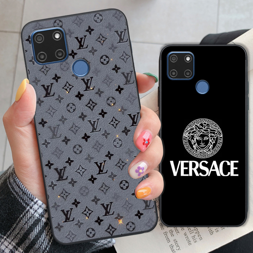 Ốp Realme C12 / C15 in logo các thương hiệu nổi tiếng siêu sang, siêu cá tính