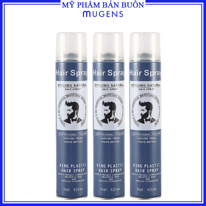 Keo xịt tóc nam 420ml giữ nếp siêu cứng giá rẻ MN51