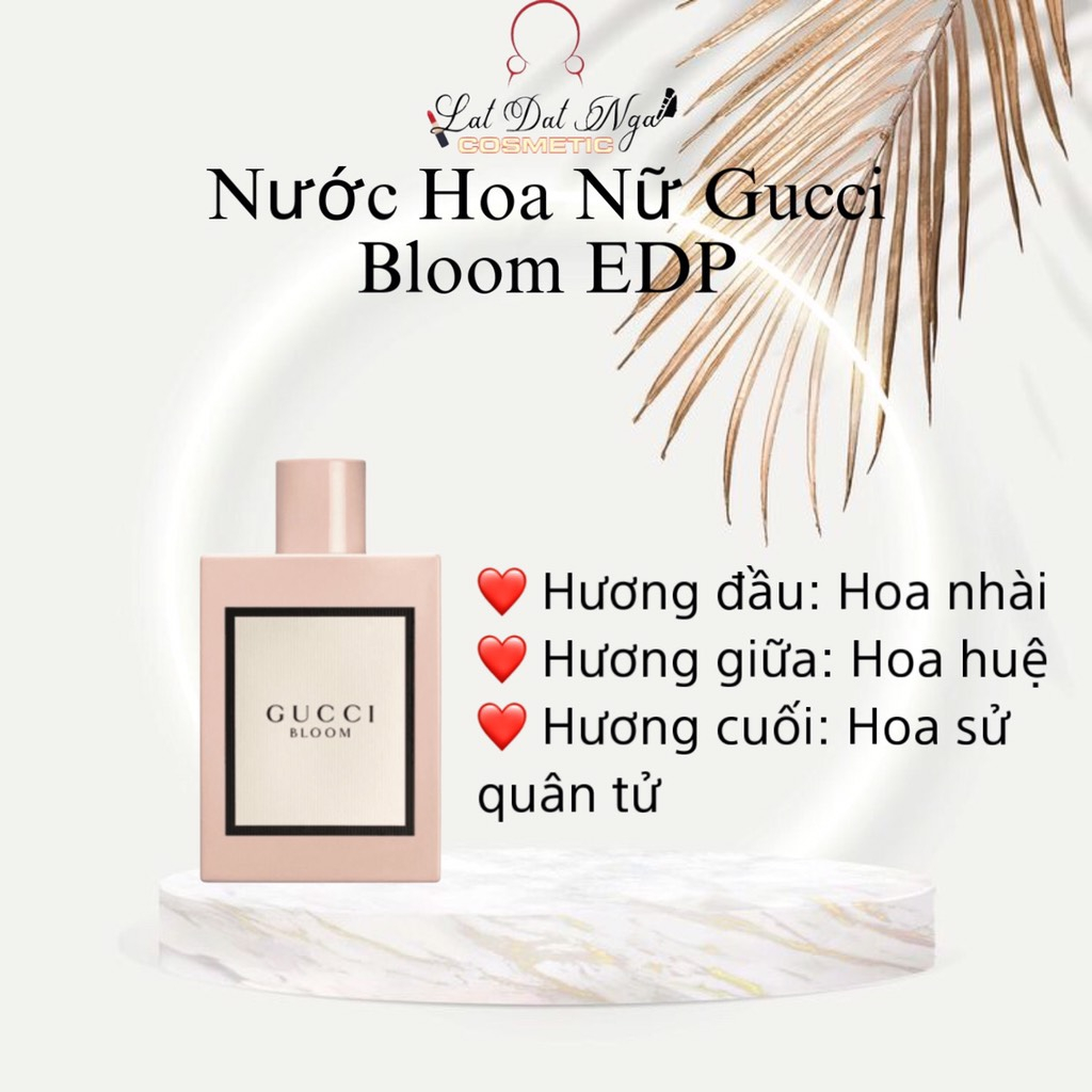 Nước Hoa Gucci Bloom Eau De Parfum ( Sản Phẩm Chính Hãng )
