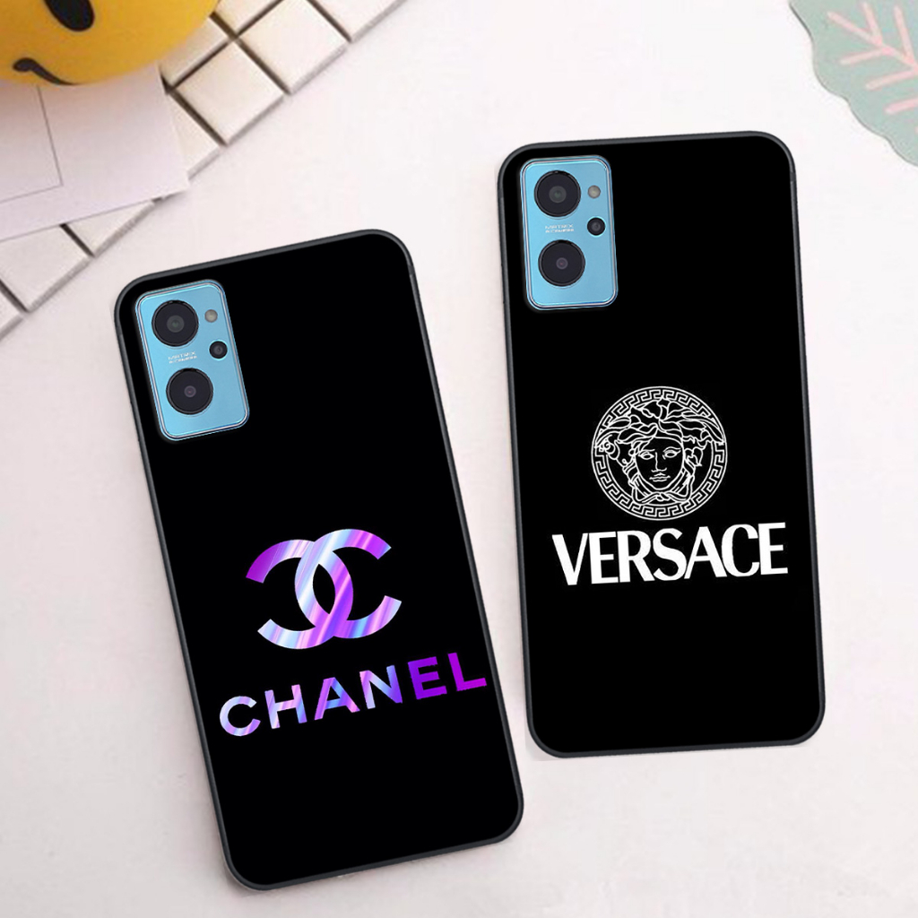 Ốp Realme 9i in logo các thương hiệu nổi tiếng siêu sang, siêu cá tính