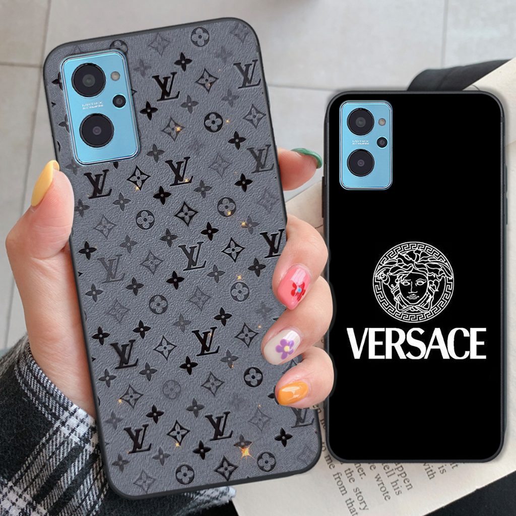 Ốp Realme 9i in logo các thương hiệu nổi tiếng siêu sang, siêu cá tính