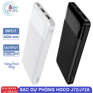Pin sạc dự phòng hoco j72 easy 10000mah chính hãng - hoco j72a 20000mah