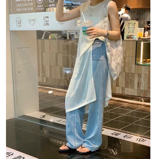Váy len lưới dài xẻ bên 51701 cherry coco