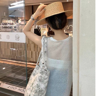 Váy len lưới dài xẻ bên 51701 CHERRY COCO