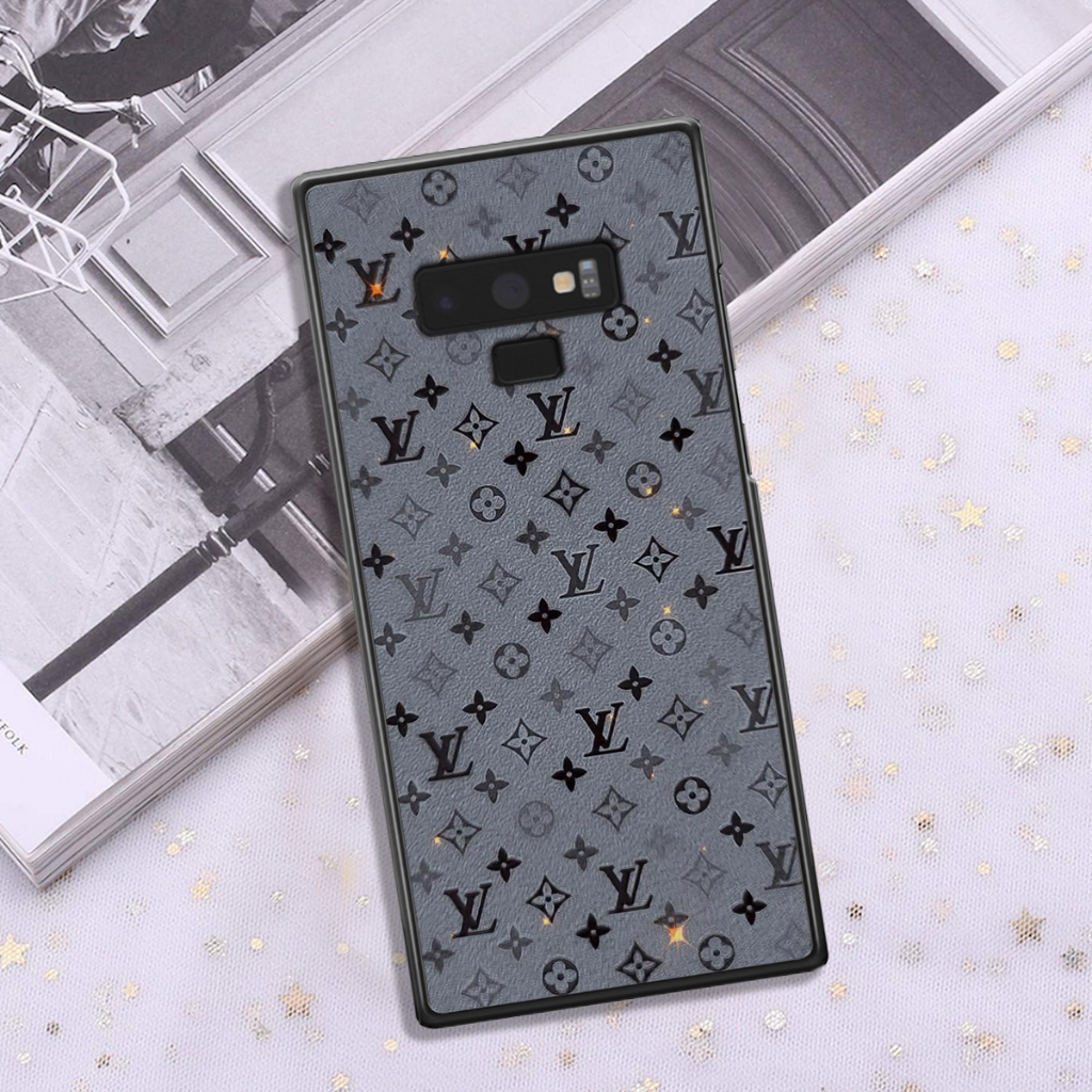 Ốp Samsung Note 9 in logo các thương hiệu nổi tiếng siêu sang, siêu cá tính