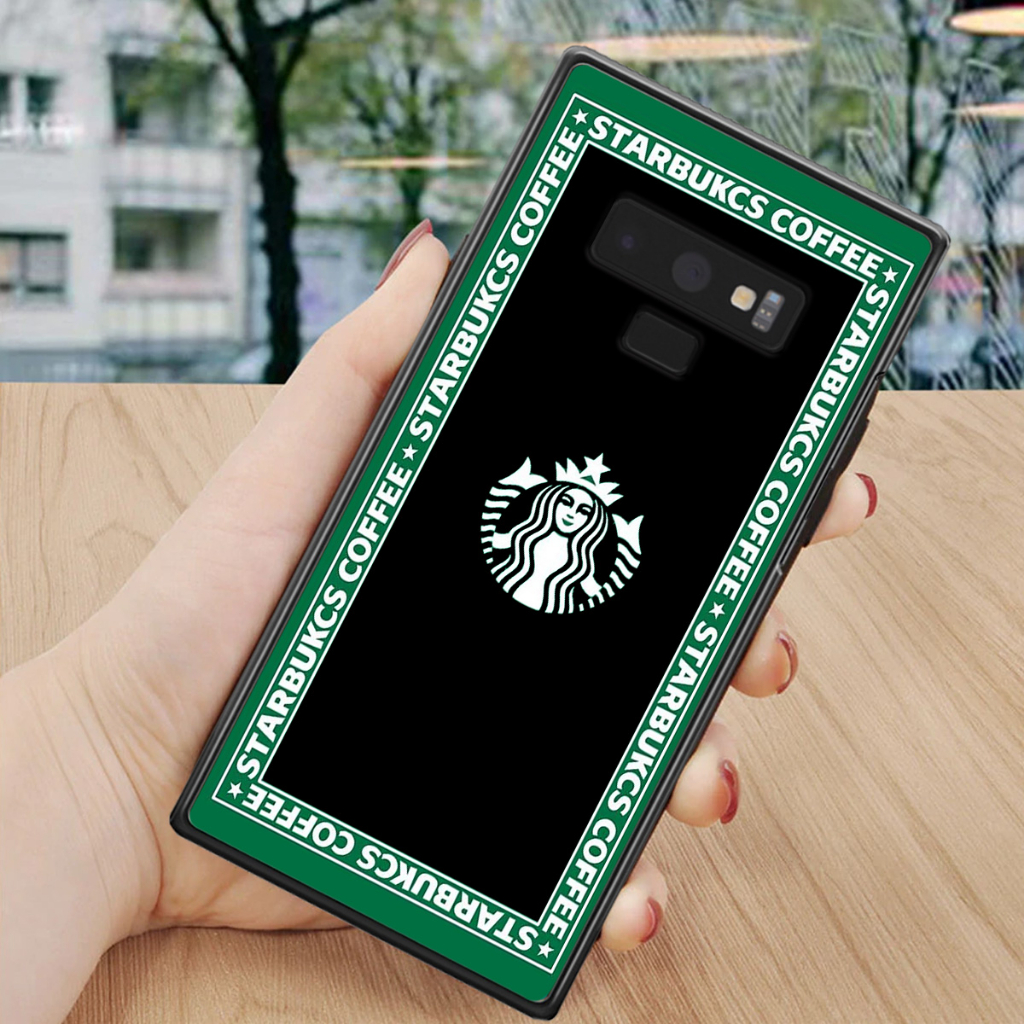 Ốp Samsung Note 9 in logo các thương hiệu nổi tiếng siêu sang, siêu cá tính