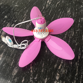 Quạt màn 5 cánh, quạt treo trần mini công suất 15W