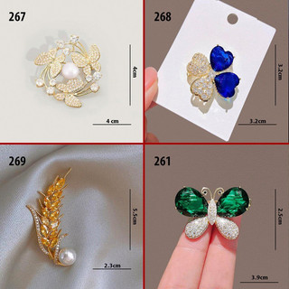Shoppro tag ghim cài áo váy hình bướm hạt vòng đẹp thanh lịch, phụ kiện trang trí dành cho nữ cao cấp