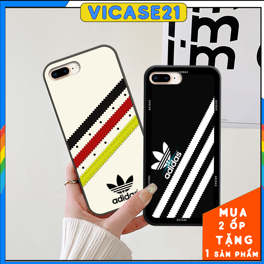 Ốp Iphone 5/6/6s/6 Plus - Iphone 7/8/7 Plus/8 Plus IN HÌNH ADID@S A DI ĐÁT THỂ THAO THỜI TRANG