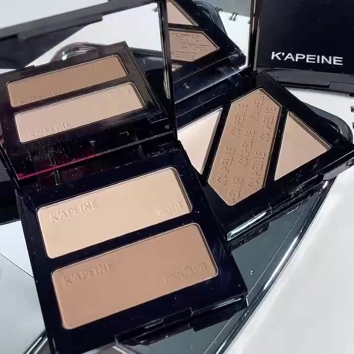 ✨✨k’apeine Bảng tạo khối hai tông màu Tricolor Shadow Brightening Highlight Hairline Integrated Palette
