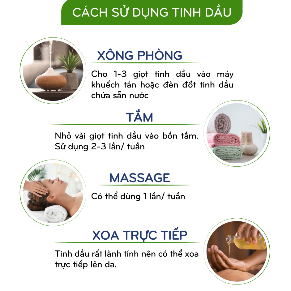 Tinh Dầu Thiên Nhiên Nguyên Chất Có Kiểm Định ECOCARE 10ml, Đuổi Muỗi Đuổi Côn Trùng, Khử Mùi, Làm Thơm Phòng Hiệu Quả