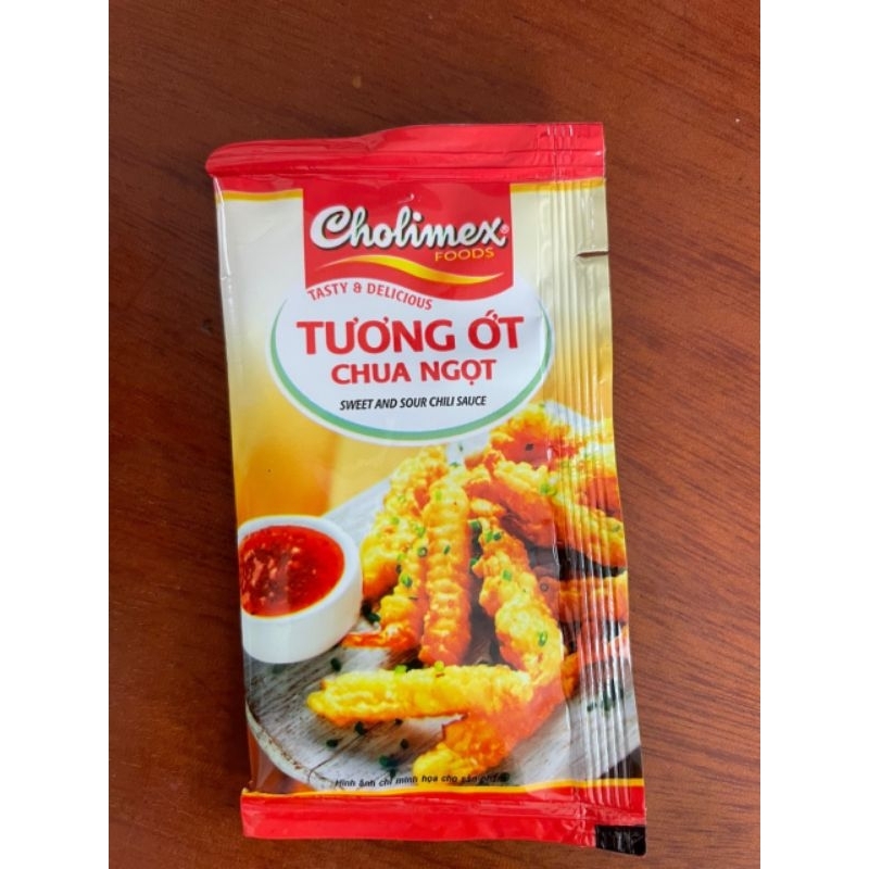 Thùng tương chua ngọt gói nhỏ cholimex 10gr