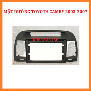 Mặt dưỡng lắp dvd android cho xe toyota camry 2003-2007 9 inch. mặt dưỡng giắc zin xe camry
