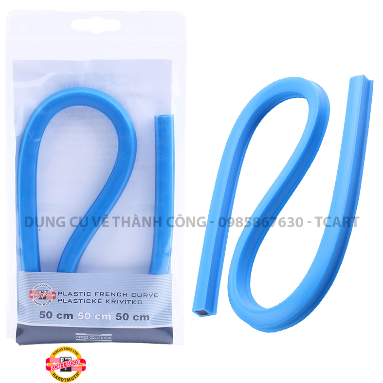 Thước Uốn Dẻo Chuyên Vẽ Kiến Trúc/ Mỹ Thuật Koh-I-Noor 40/50/60cm