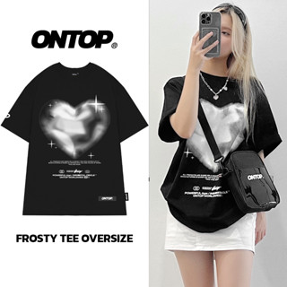 Áo thun local brand ONTOP form rộng Frosty I O21-T9