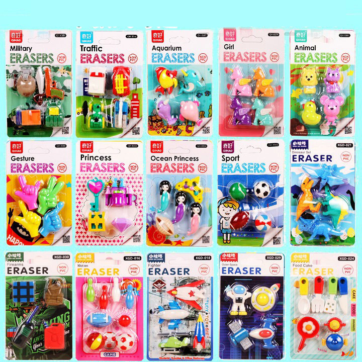 Gom vĩ hoạt hình dễ thương cho bé