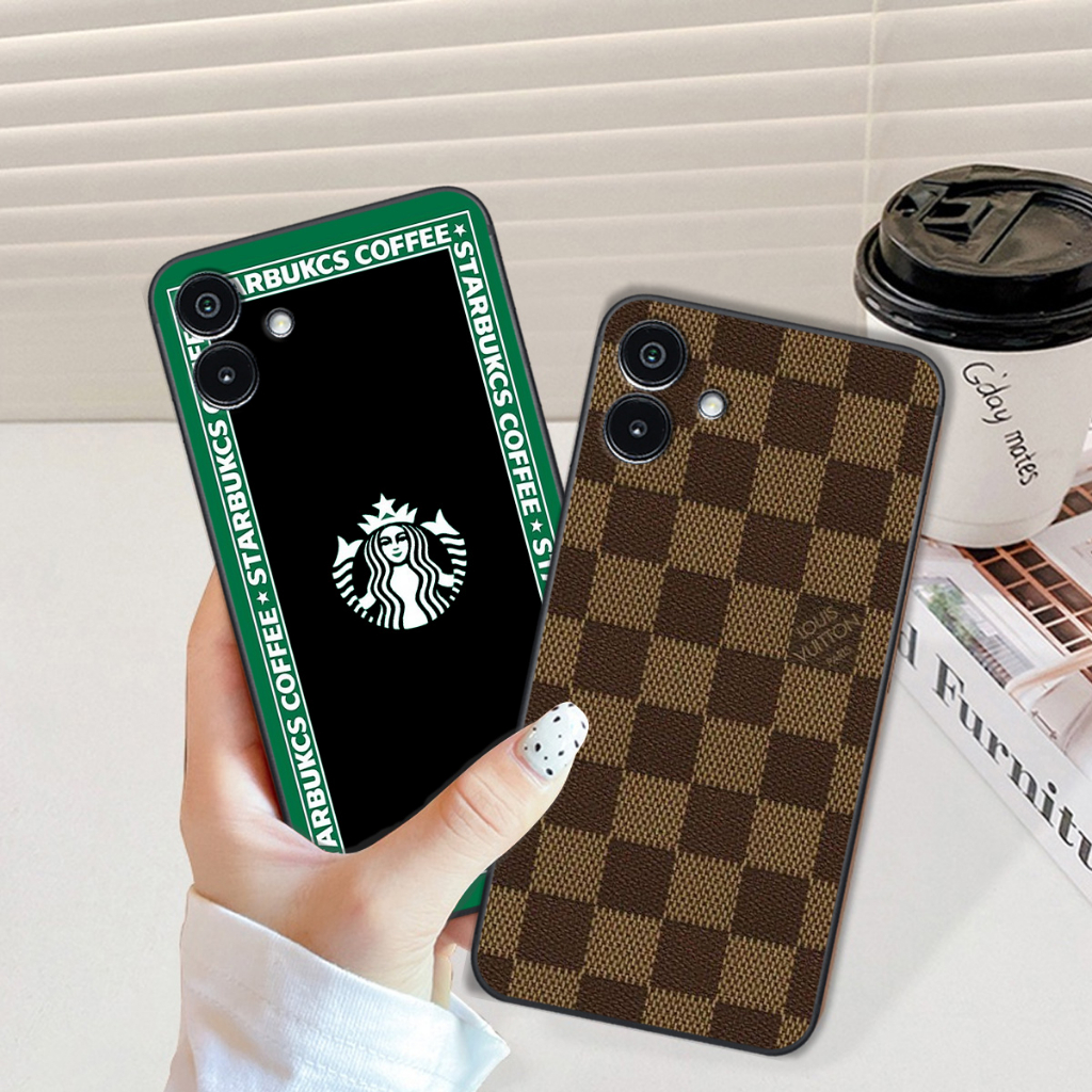 Ốp Samsung A04 in logo các thương hiệu nổi tiếng siêu sang, siêu cá tính