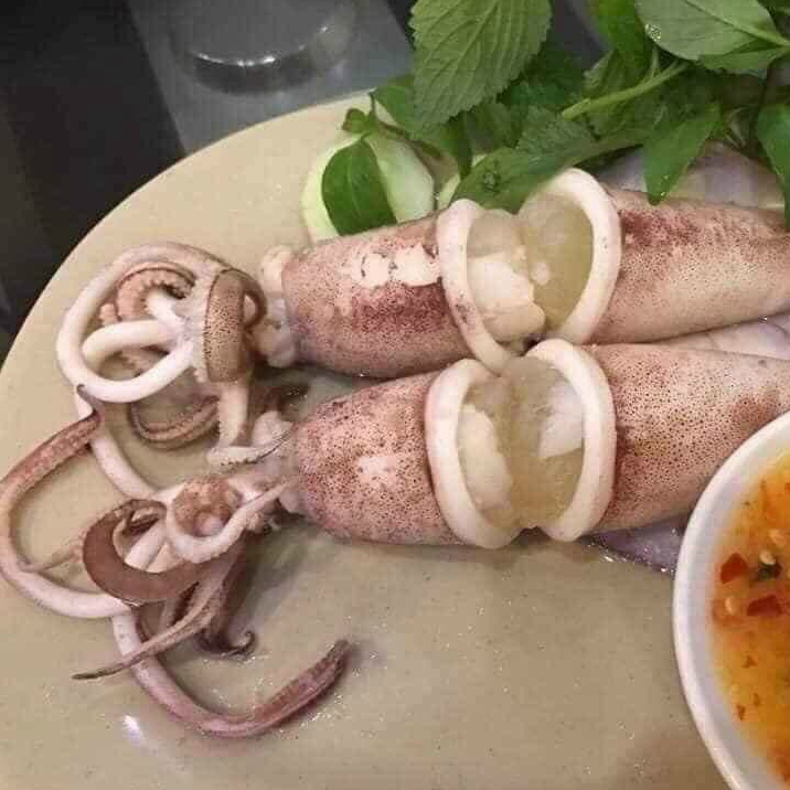 Mực trứng siêu ngon
