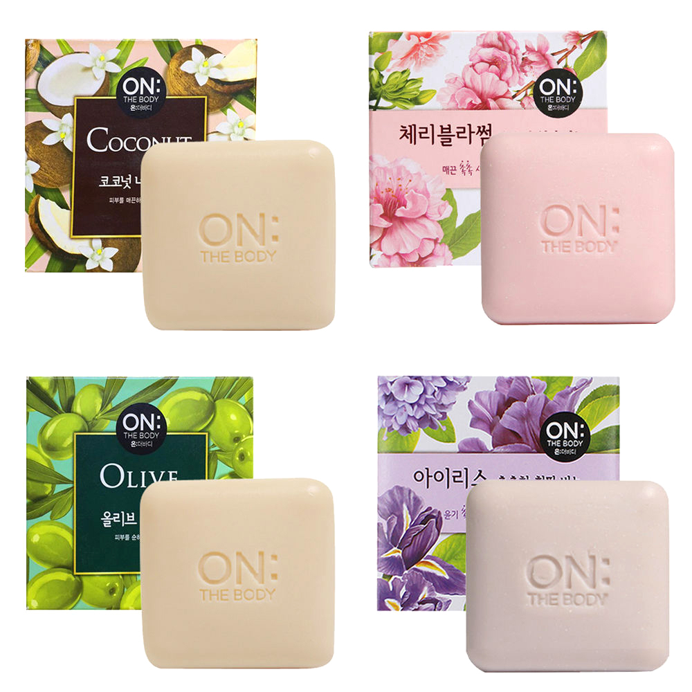 Xà bông trắng da, loại bỏ mụn lưng On: The Body Hàn Quốc 90gr