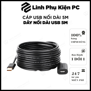 Cáp USB nối dài 5M - Dây nối dài usb 5m