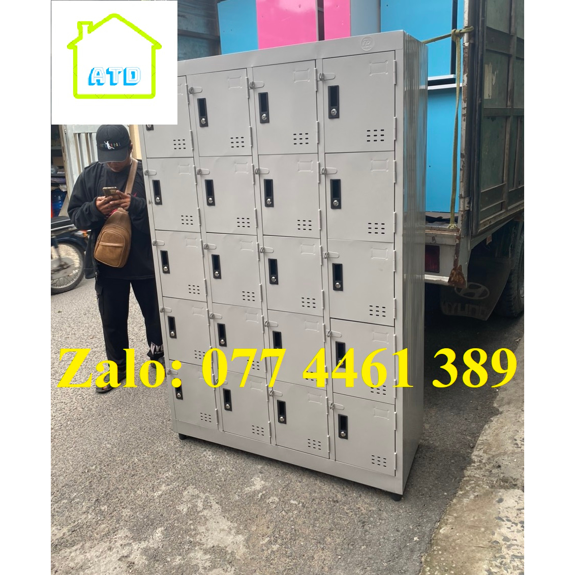 Tủ hồ sơ tủ sắt 20 cửa sơn tĩnh điện cao cấp tủ locker nhiều ngăn đựng đồ tài liệu văn phòng mới free ship hcm giá rẻ