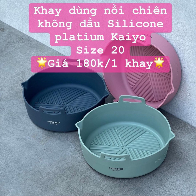 KHAY SILICON NHẬT KAIYO DÙNG CHO NDKD