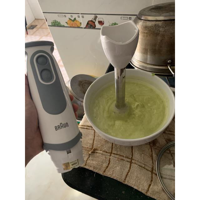 Motor 1000W + thanh dao xay máy xay cầm tay Braun