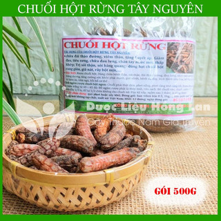 CHUỐI HỘT RỪNG khô Tây Nguyên loại 1 đóng gói 500g - congtyduoclieuhonglan