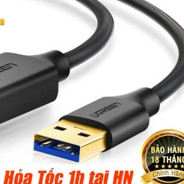Dây Cáp USB 3.0 Nối Dài  Mạ Vàng UGREEN 30125 10368 10373 30127 20826 - Chính Hãng