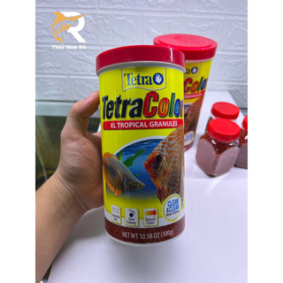Thức ăn cá cảnh tetra color tropical 300g-cám tăng màu cá cao cấp