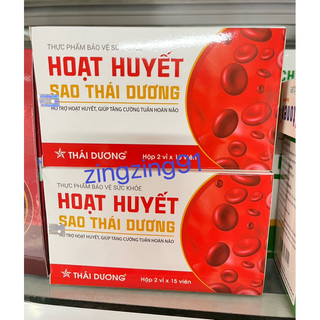 Sao Thái Dương Hoạt huyết dưỡng não hộp 30 viên