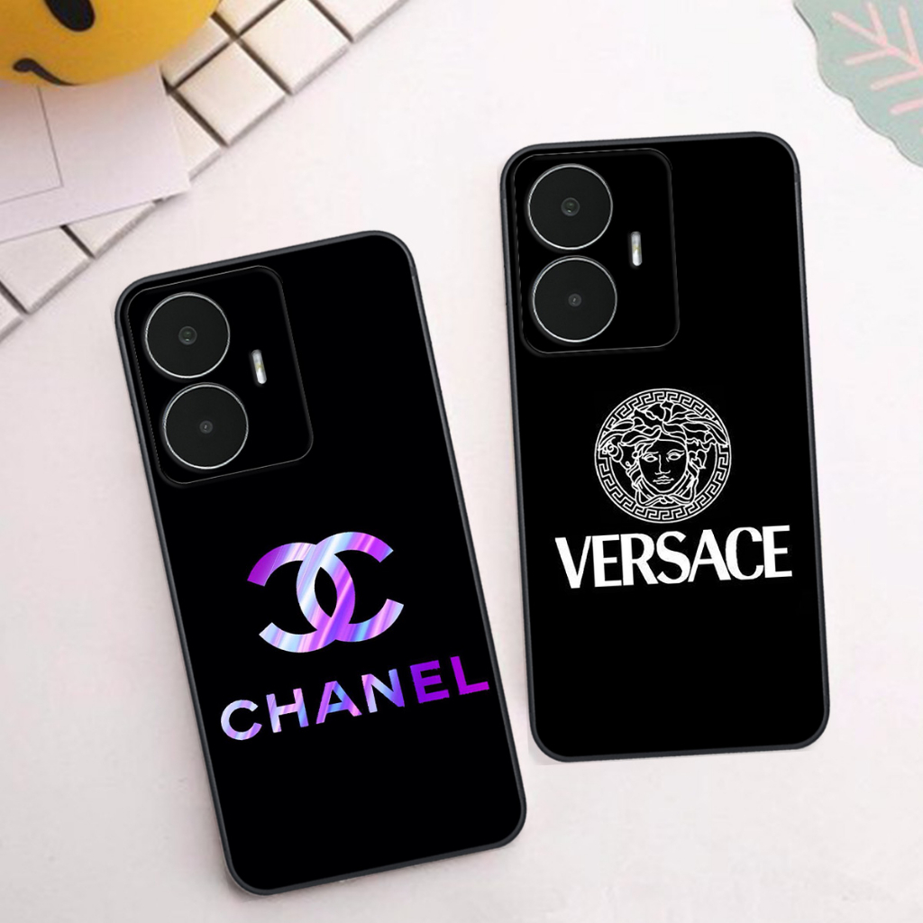 Ốp Realme C55 in logo các thương hiệu nổi tiếng siêu sang, siêu cá tính