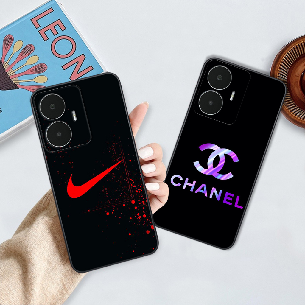 Ốp Realme C55 in logo các thương hiệu nổi tiếng siêu sang, siêu cá tính