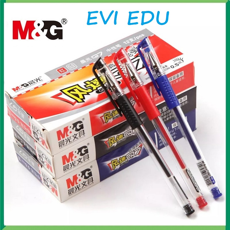 Bút bi mực gel nước Q7 M&G AGP30173 / Bút gel 30173 ngòi 0.5mm
