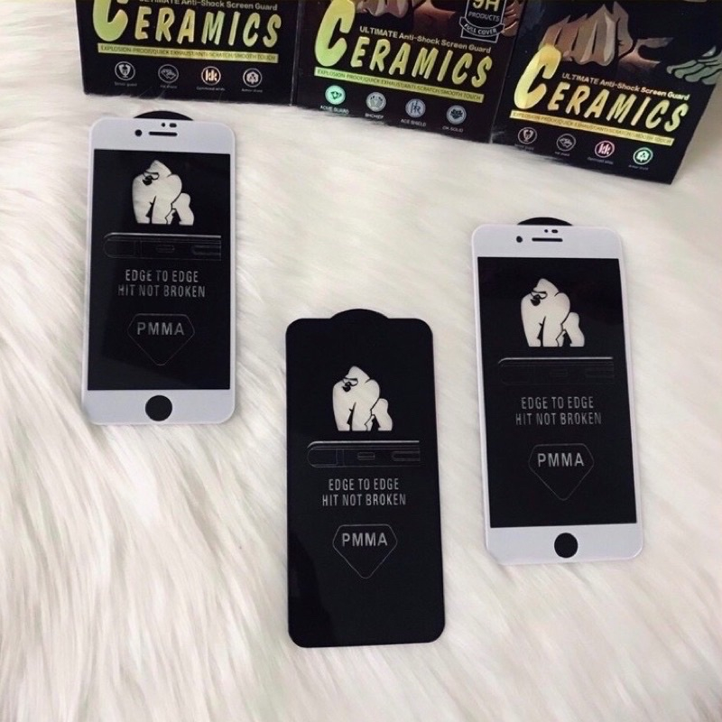 Kính Full Màn dẻo chống vân tay KINGKONG cho iPHONE 7PLUS -> 14PROMAX