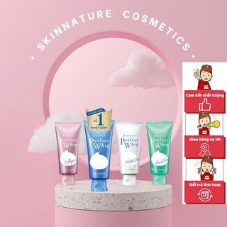 { Chuyên Sỉ & Lẻ } Senka Perfect 120g - Sữa rửa mặt cho mọi loại da tạo bọt mịn giúp sạch da, trắng mịn
