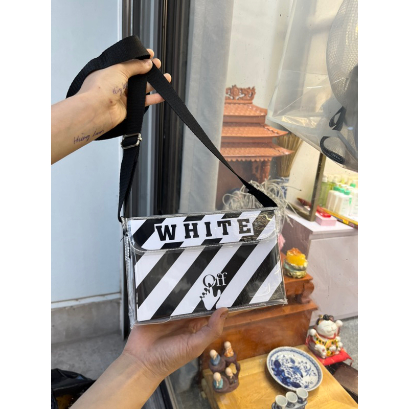 Túi xách nữ, túi đeo chéo nam, túi Nike custom mini box bag nam nữ dùng được