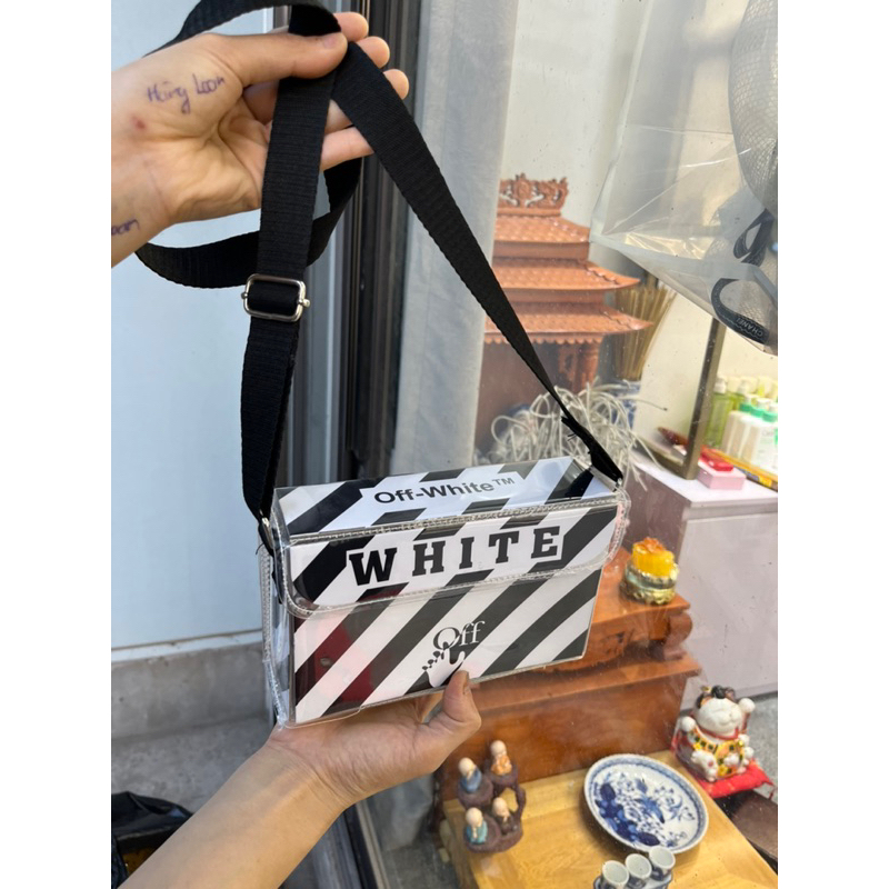 Túi xách nữ, túi đeo chéo nam, túi Nike custom mini box bag nam nữ dùng được