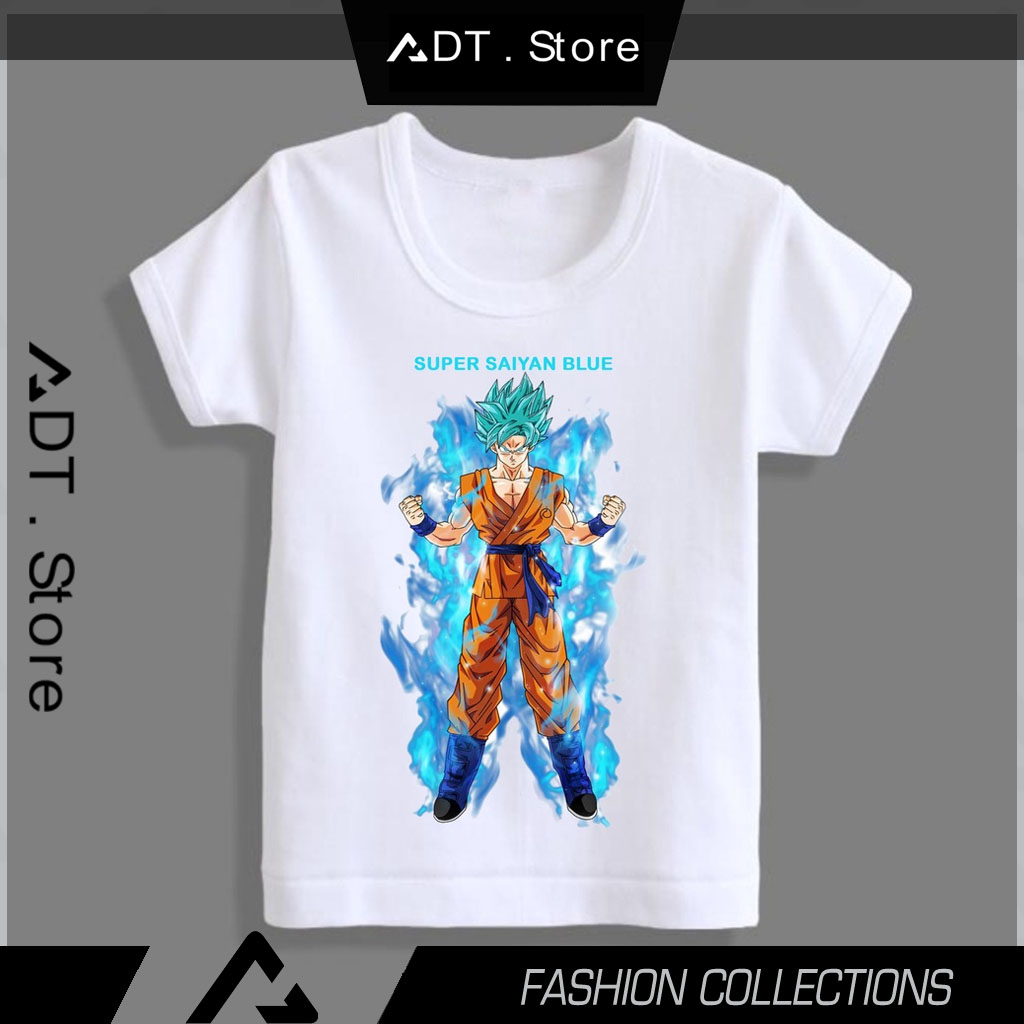 Áo thun hình songoku dragonball bé trai nhân vật anime cực chất giá rẻ mẫu HOT bán chạy